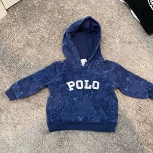 Polo hoodie for baby